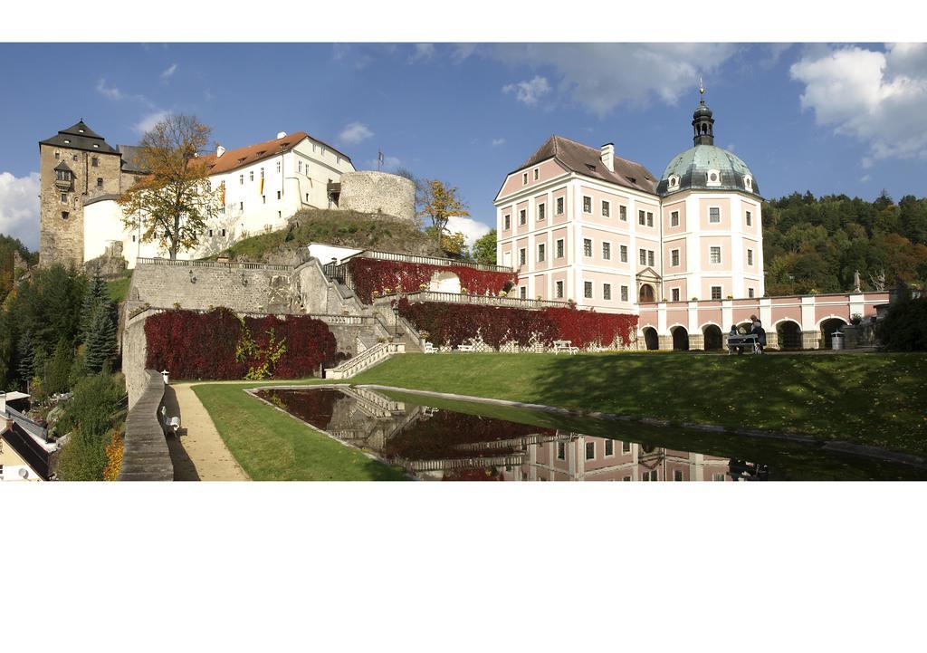 Penzion - Restaurant U Zamku Bečov nad Teplou エクステリア 写真